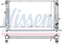 NISSENS 60228A Hűtőradiátor AUDI A4 / A6 / S4 / S6