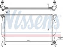NISSENS 60301A Hűtőradiátor AUDI A4 / S4