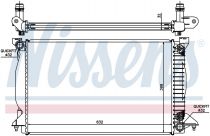 NISSENS 60303A Hűtőradiátor AUDI A4 / S4
