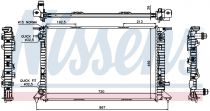 NISSENS 60321 Hűtőradiátor AUDI A4 / A4 ALLROAD / A5 / A6 / A7 / Q3 / Q5 / S4 / S5 / S6 / S7 / SQ5