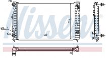 NISSENS 60499 Hűtőradiátor AUDI A4 / A6 / S4 / S6