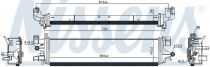 NISSENS 606032 Hűtőradiátor vízhűtésű intercoolerhez FORD C-MAX / FOCUS 3 / KUGA