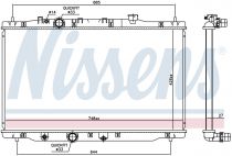 NISSENS 606522 Hűtőradiátor HONDA CR-V