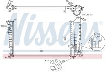 NISSENS 61329A Hűtőradiátor