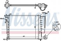 NISSENS 613671 Hűtőradiátor