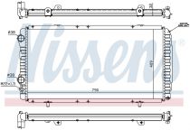 NISSENS 61390A Hűtőradiátor