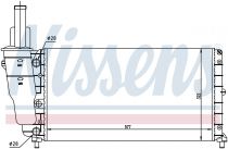 NISSENS 61858 Hűtőradiátor FIAT PUNTO I