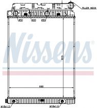 NISSENS 62648 Hűtőradiátor MERCEDES ATEGO / ATEGO 2 / AXOR / AXOR 2 / CITO