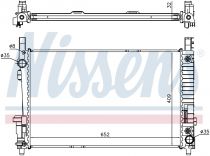 NISSENS 62799A Hűtőradiátor MERCEDES A-osztu00e1ly / B-osztu00e1ly