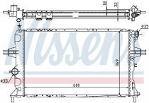 NISSENS 63006A Hűtőradiátor OPEL ASTRA G / ZAFIRA A