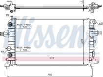 NISSENS 63027A Hűtőradiátor OPEL ASTRA H