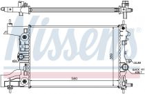 NISSENS 630728 Hűtőradiátor OPEL ASTRA J