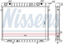 NISSENS 63244 Hűtőradiátor OPEL FRONTERA A