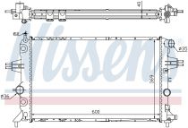 NISSENS 63249A Hűtőradiátor OPEL ASTRA G / ZAFIRA A