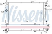 NISSENS 63252A Hűtőradiátor OPEL ASTRA F