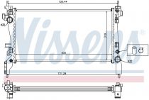 NISSENS 636004 Hűtőradiátor FIAT FIORINO / QUBO