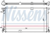 NISSENS 63818A Hűtőradiátor NISSAN PRIMASTAR