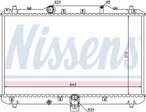 NISSENS 64198 Hűtőradiátor FIAT SEDICI