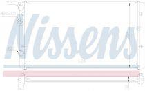 NISSENS 65248 Hűtőradiátor VOLKSWAGEN GOLF III / LUPO