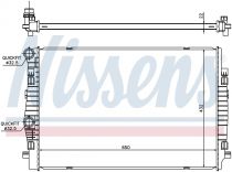 NISSENS 65304 Hűtőradiátor AUDI A3 / Q2 / S3