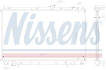NISSENS 65559A Hűtőradiátor VOLVO S40 / V40