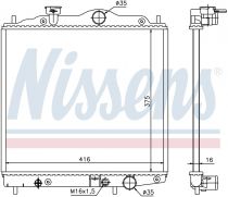 NISSENS 67100 Hűtőradiátor MITSUBISHI COLT / LANCER