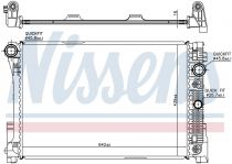 NISSENS 67161 Hűtőradiátor MERCEDES C-osztu00e1ly / E-osztu00e1ly / GLK
