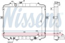 NISSENS 67497 Hűtőradiátor HYUNDAI H-100 / H-100 PORTER / STAREX