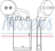 NISSENS 72207 Hőcserélő RENAULT MASCOTT / MASTER II