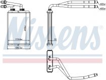 NISSENS 73990 Hőcserélő FIAT SCUDO / ULYSSE