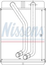 NISSENS 77507 Hőcserélő KIA MAGENTIS I / OPTIMA I