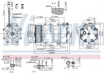 NISSENS 890022 Klímakompresszor