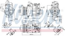 NISSENS 890048 Klímakompresszor