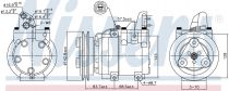 NISSENS 890059 Klímakompresszor
