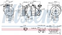 NISSENS 890126 Klímakompresszor