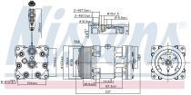 NISSENS 890193 Klímakompresszor