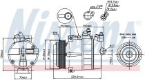 NISSENS 89022 Klímakompresszor