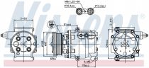 NISSENS 89358 Klímakompresszor FORD FIESTA V / FIESTA VI / FUSION