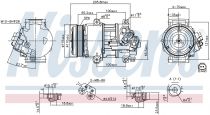 NISSENS 89479 Klímakompresszor MERCEDES A-osztu00e1ly / B-osztu00e1ly