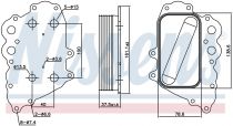 NISSENS 91108 Olajhűtő MERCEDES A-osztu00e1ly / B-osztu00e1ly