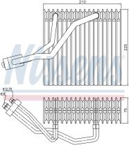 NISSENS 92176 Elpárologtató AUDI A3 / S3 / TT