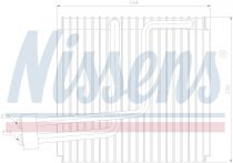 NISSENS 92265 Elpárologtató KIA SORENTO I