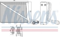 NISSENS 92272 Elpárologtató AUDI A4 / RS2 / RS4 / S4