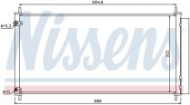 NISSENS 940036 Klímahűtő TOYOTA AURIS / COROLLA / VERSO