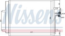NISSENS 940043 Klímahűtő FORD MONDEO MK4