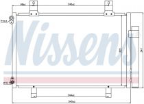 NISSENS 940057 Klímahűtő SUZUKI SWIFT III / SWIFT IV