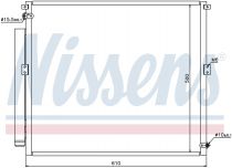 NISSENS 940167 Klímahűtő TOYOTA LAND CRUISER PRADO