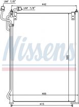 NISSENS 940180 Klímahűtő MERCEDES AXOR
