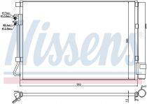 NISSENS 940248 Klímahűtő HYUNDAI VELOSTER