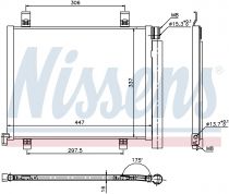NISSENS 940254 Klímahűtő SEAT MII
